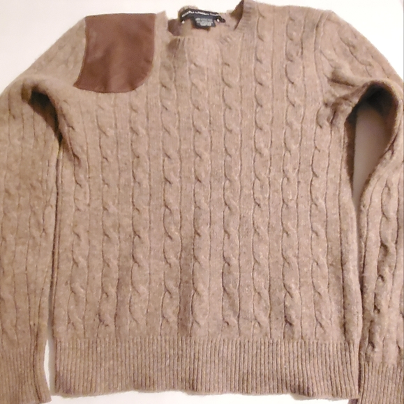 Ralph Lauren Blue Label 80's Vintage Wool/ Angora Patch Sweater sz M - Picture 9 of 9